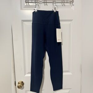 Lululemon Align HR Pant 25" in Navy